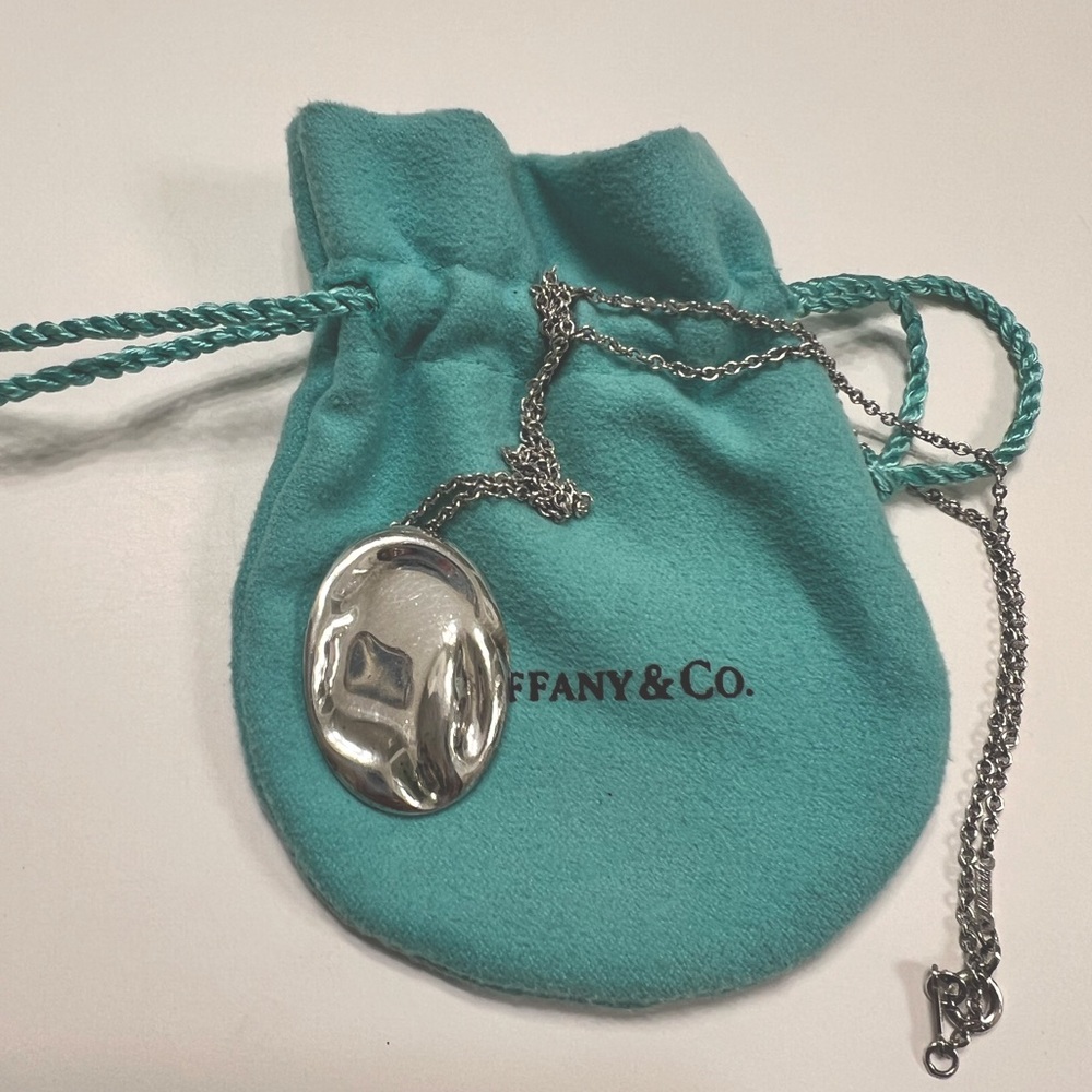 Tiffany & Co. Elsa Peretti Silver Zodiac Pendant - Cancer